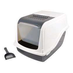 Letiera pentru pisici cu spatula, 53 x 36 x 42 cm