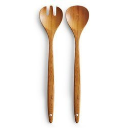 Set salata, doua linguri, bambus, ZELLER