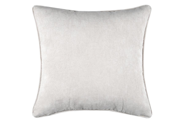 Perna decorativă ANTONIN din catifea reiată, 45 x 45 cm