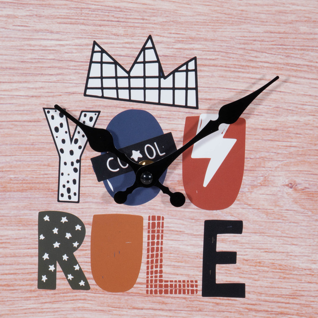 Ceas de perete pentru copii, Ø 33 cm