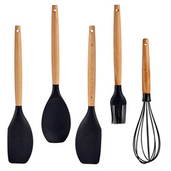 Ustensile de bucătărie din silicon, 5 bucăți