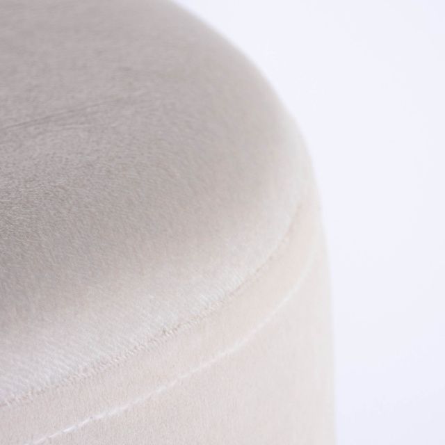 Taburet catifelat VELVET, 33 cm