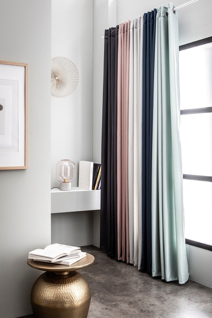 Perdea pentru fereastră cu inele WINTER SPIRIT, 135x240 cm, TODAY