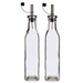 Set 2 sticle cu dozator pentru ulei de masline si otet, 300 ml