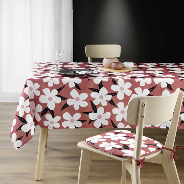 Fata de masa din poliester cu imprimeu DARCY, 140 x 240 cm