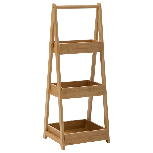 Suport  pentru baie GREEN HARMONY, 3 rafturi, bambus