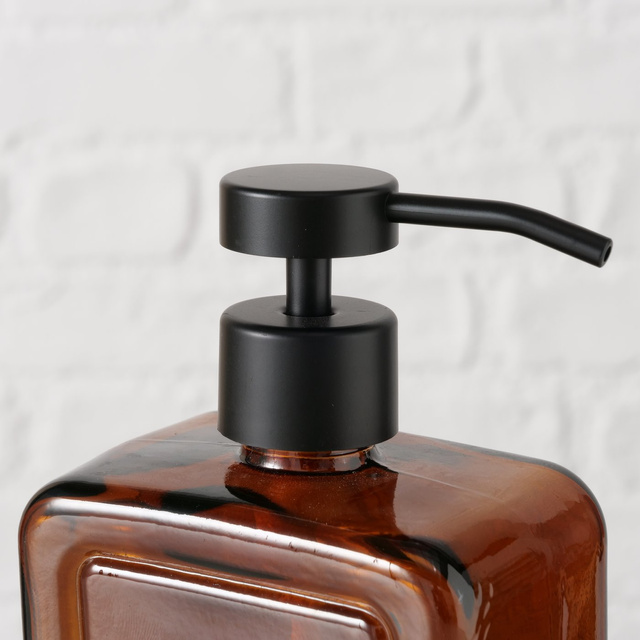 Dozator elegant din sticla PURO, 550 ml