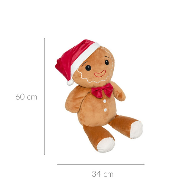 Plus de Craciun in forma de turta dulce, 60 cm