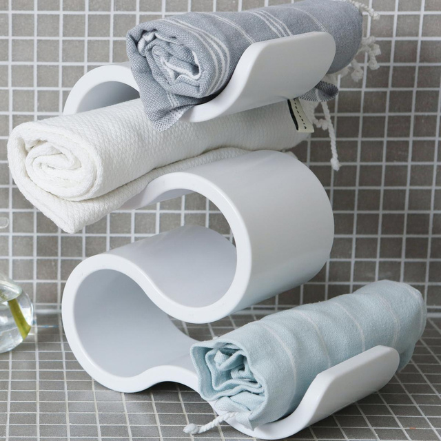 Suport pentru sticle BOA, KOZIOL, alb