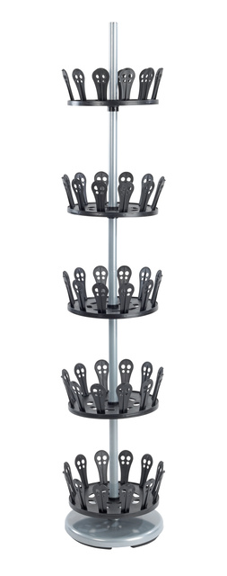 Suport pentru incaltaminte, rotativ, 30 de perechi