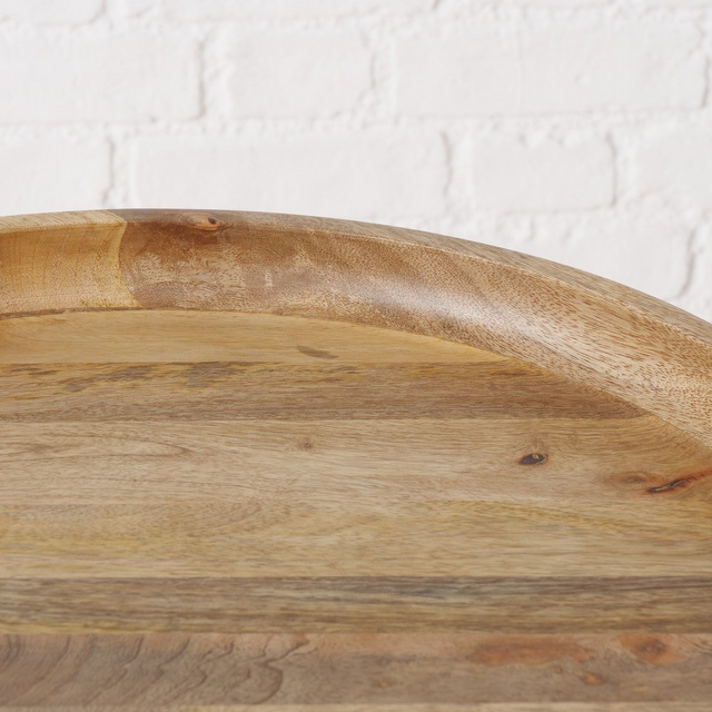 Masuta de cafea Herve, set 2 bucati, lemn de mango