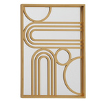 Oglinda cu rama aurie Ilija, 29 x 40 cm