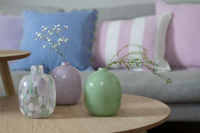 Vază de sticlă OMBRA, 13 cm, design unic