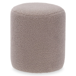 Taburet rotund tapitat, Ø 32 cm