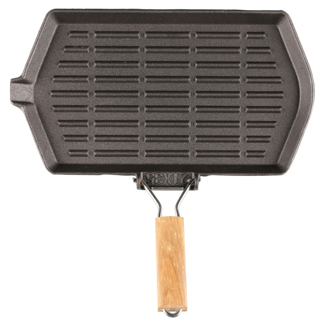 Tigaie din fontă MUSTANG, 21 x 35 cm