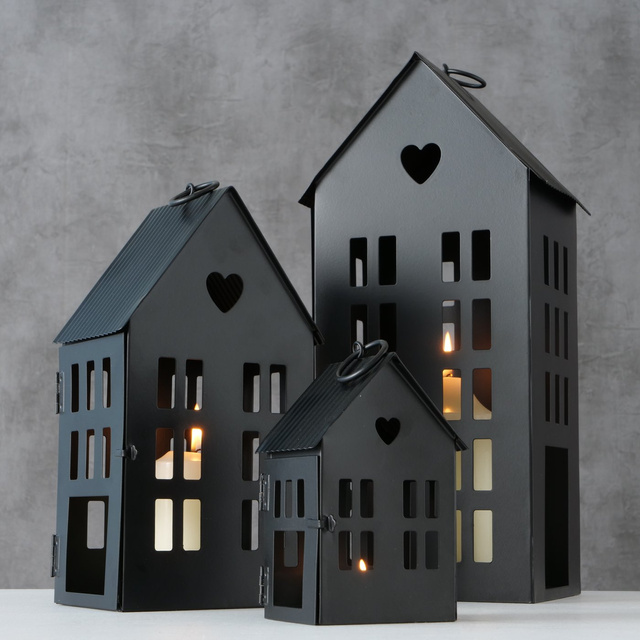 Casa felinar decorativ ALAMO, 13 - 35 cm