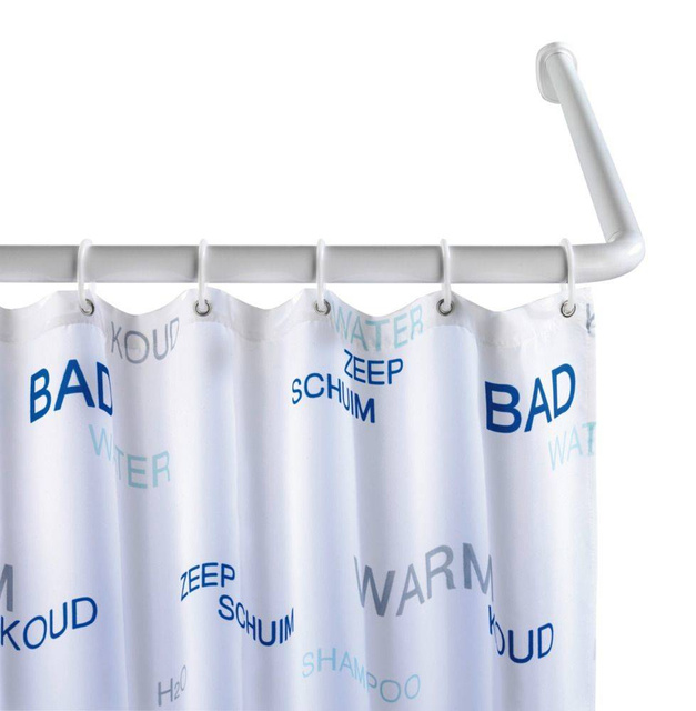 Colțar universal pentru perdea de duș, WENKO, alb