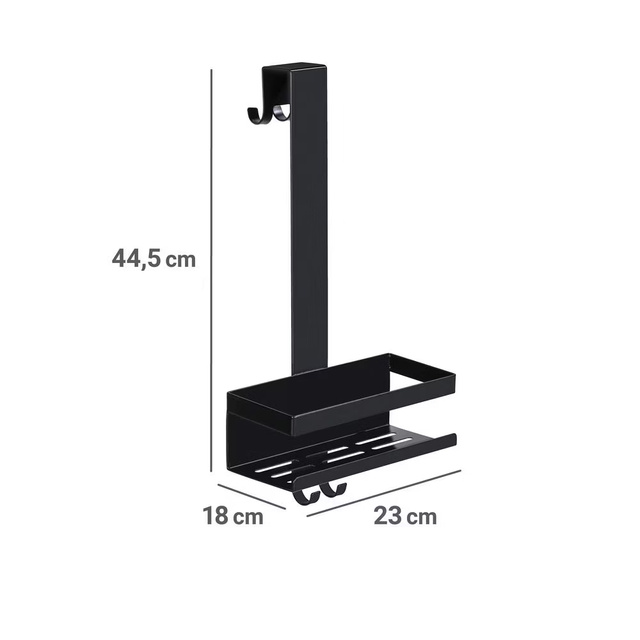 Raft de baie din inox BRIBANO, montaj fără găurire