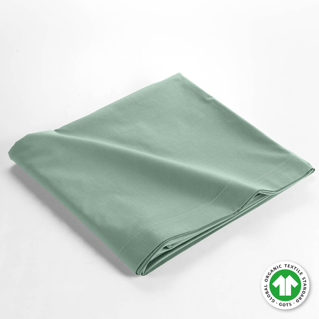 Cearceaf de pat din bumbac organic, 240 x 300 cm