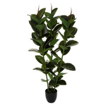 Ficus elastica artificial în ghiveci, Ø 40 × 120 cm