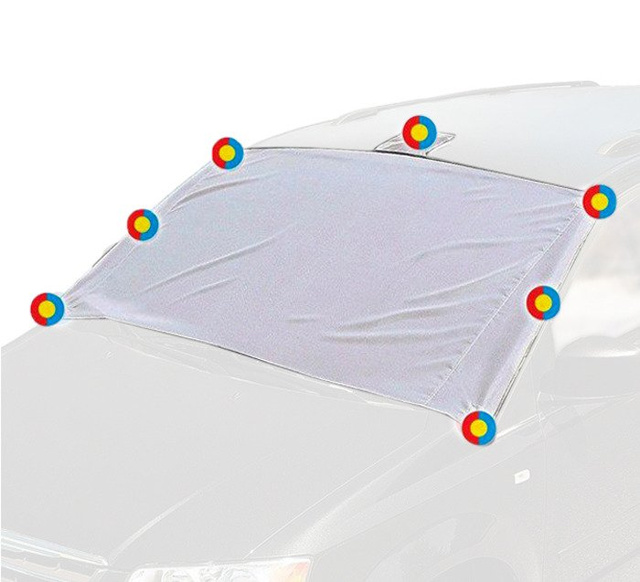 Protecție antifrig, husă pentru parbriz.