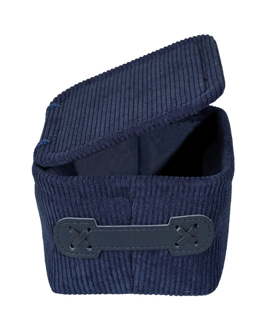 Cos de baie ANELA cu capac, 14 x 19 cm, WENKO