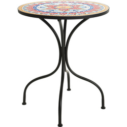 Masa de gradina cu mozaic, Ø 60 cm
