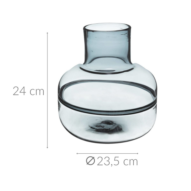 Vaza din sticla SHINE, 23,5 cm