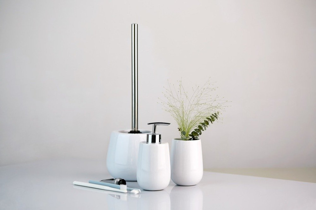 Dispenser de săpun MALTA WHITE - 290 ml, WENKO, alb