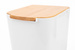 Coș de gunoi BAMBOU, Alb, 5L, Five