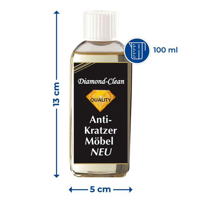 Detergent pentru mobilier din lemn deschis, 100 ml