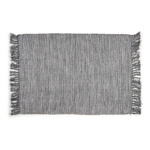 Covor cu franjuri, 100% bumbac, 180 x 120 cm