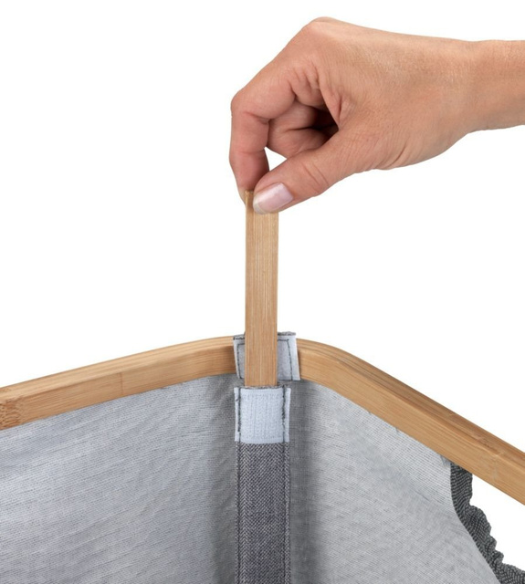 Coș de depozitare BAHARI BAMBOO cu mânere, Wenko