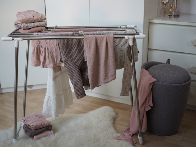 Pufa CANDY GREY - coș de rufe, 2 în 1, WENKO, gri