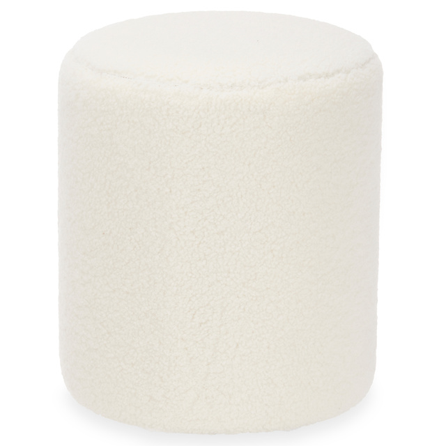 Taburet rotund tapitat, Ø 32 cm