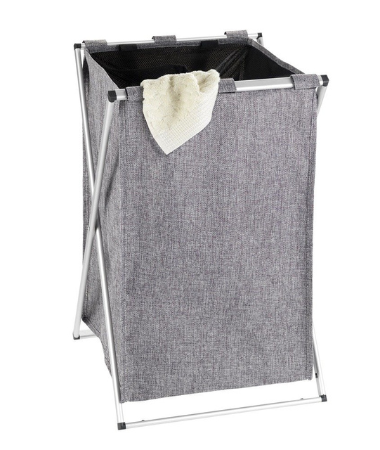 Cos de rufe pliabil, Gri, 52 L, Wenko