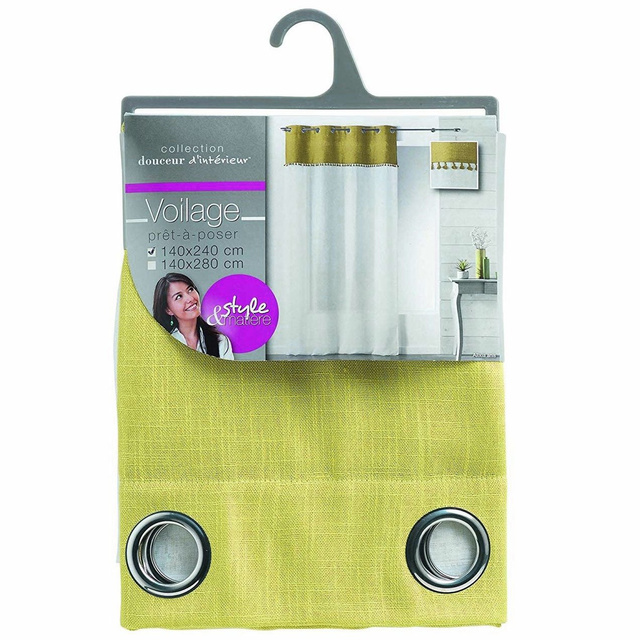 Perdea ALIXIA cu inele, 140 x 240 cm