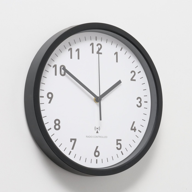 Ceas de perete cu schimbare automată a orei, ELVINE, Ø 30 cm