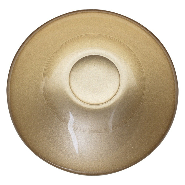 Farfurie ANIA GOLD, sticla, Ø 17 cm