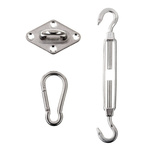 Set montaj pentru copertina de gradina Curacao, 3 buc