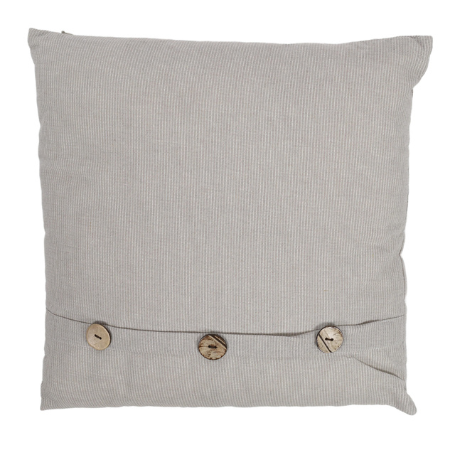 Perna decorativa cu nasturi mari, 45 x 45 cm
