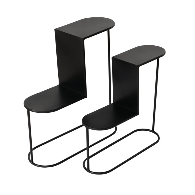 Suport pentru flori PLUTO, 2 buc inaltime 45-55 cm