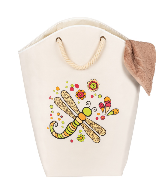 Cos mic pentru rufe cu manere din franghie, 58 l, WENKO