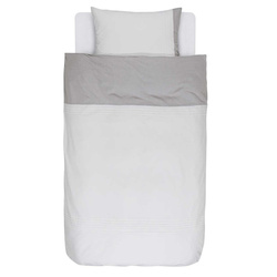 Set de lenjerie de pat din satin de bumbac, 100% bumbac, 140 x 220 cm, Essenza