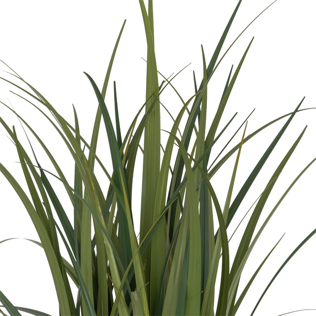 Iarbă artificială în ghiveci împletit, 122 cm