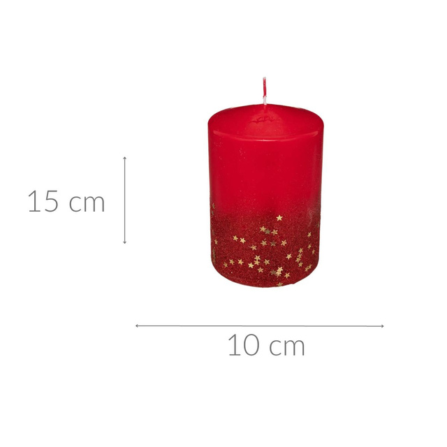 Lumanare decorativa cu gradient, 90 g