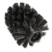Rezerva perie WC, Negru, 6.5 cm, WENKO