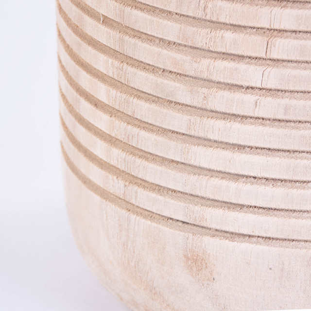 Vaza din lemn, Ø 15 cm
