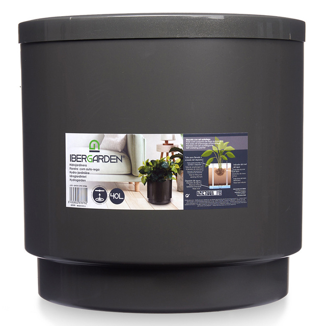 Ghiveci pentru flori cu auto-udare, Ø 38 cm