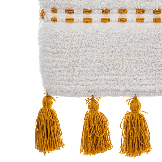 Covor cu franjuri POMPOM, 50 x 75 cm